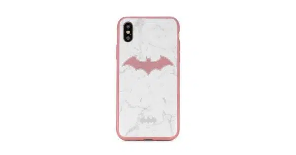 Gumiran ovitek Batgirl rosegold DC za iPhone X/XS