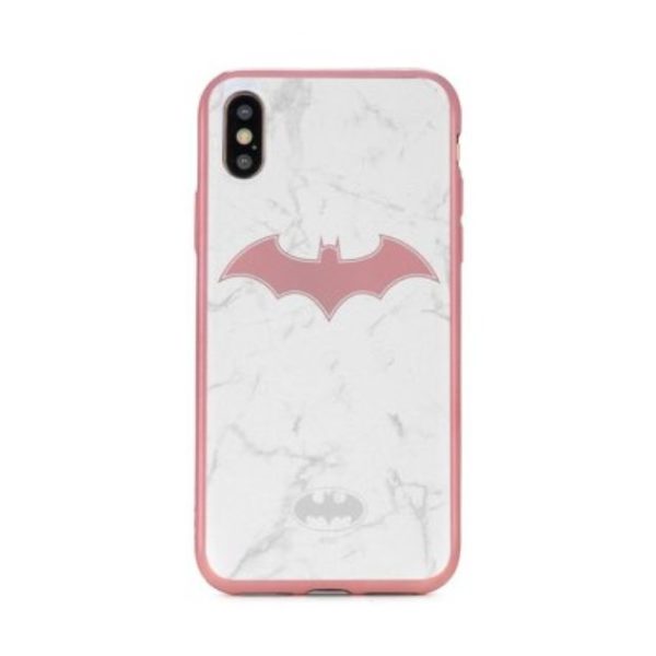 Gumiran ovitek Batgirl rosegold DC za iPhone X/XS