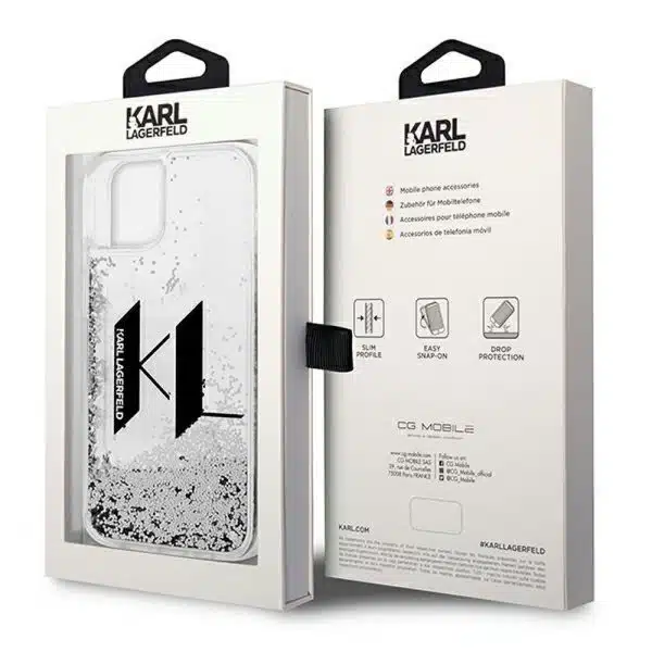 Ovitek original KARL LAGERFELD za iPhone 14 - slika 2
